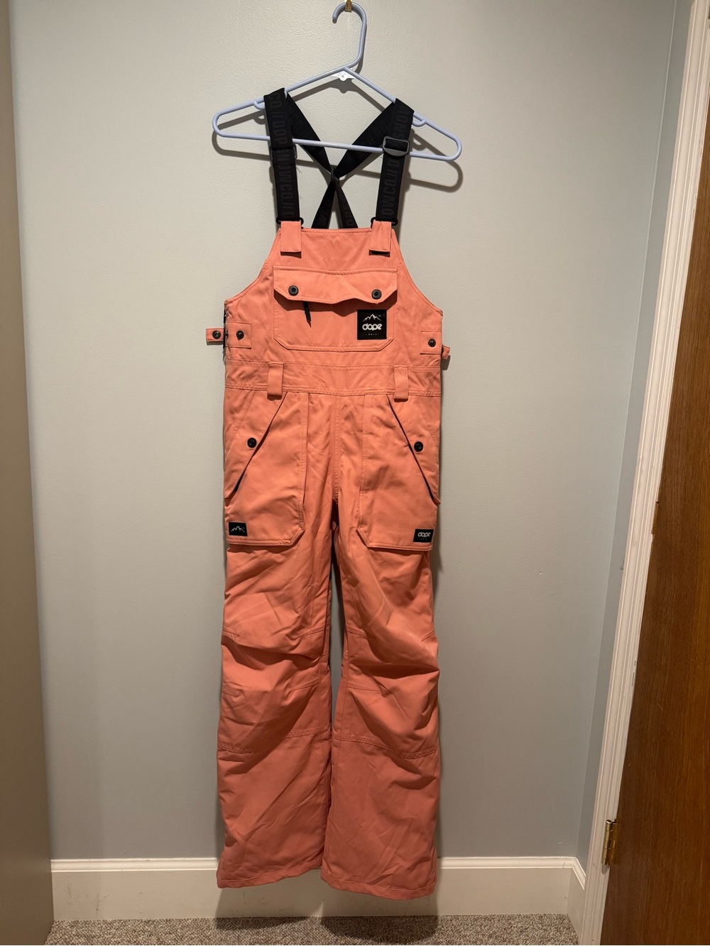 Dope Snow Women’s Ski Bibs Snowboard Overalls XS Insulated Waterproof Worn Once